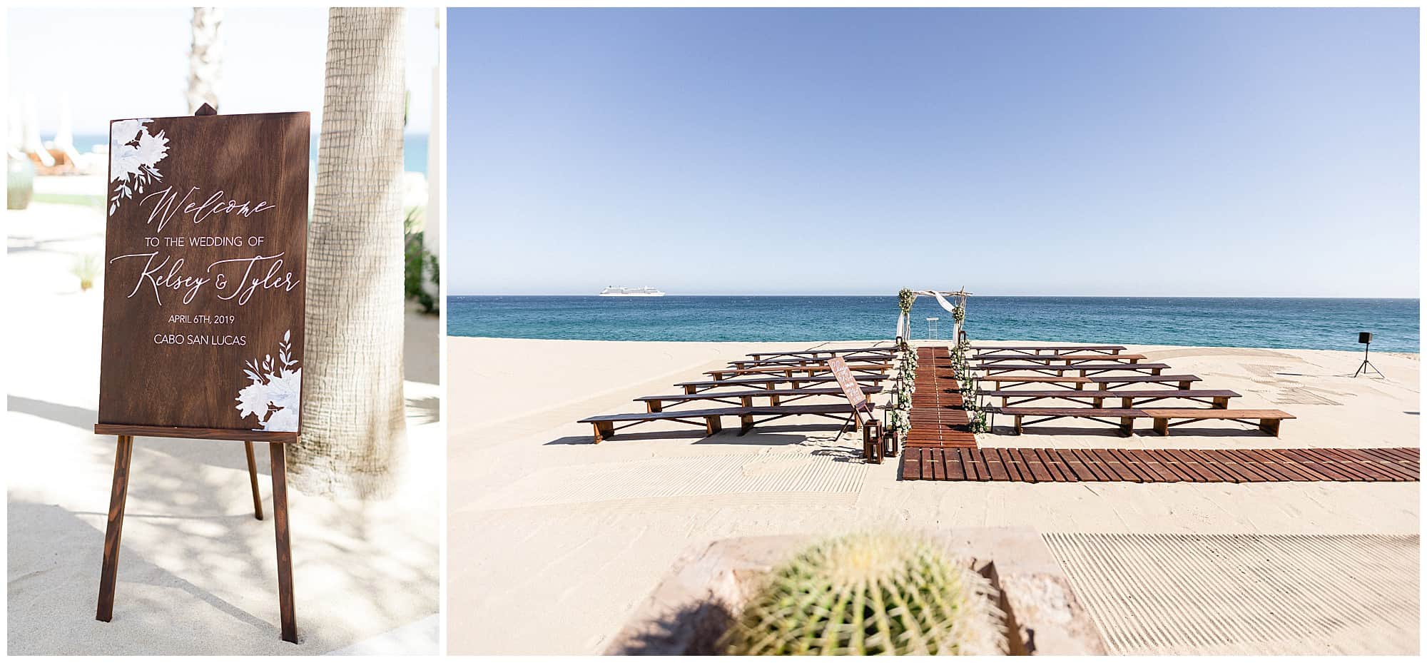 Cabo wedding at the Waldorf Astoria